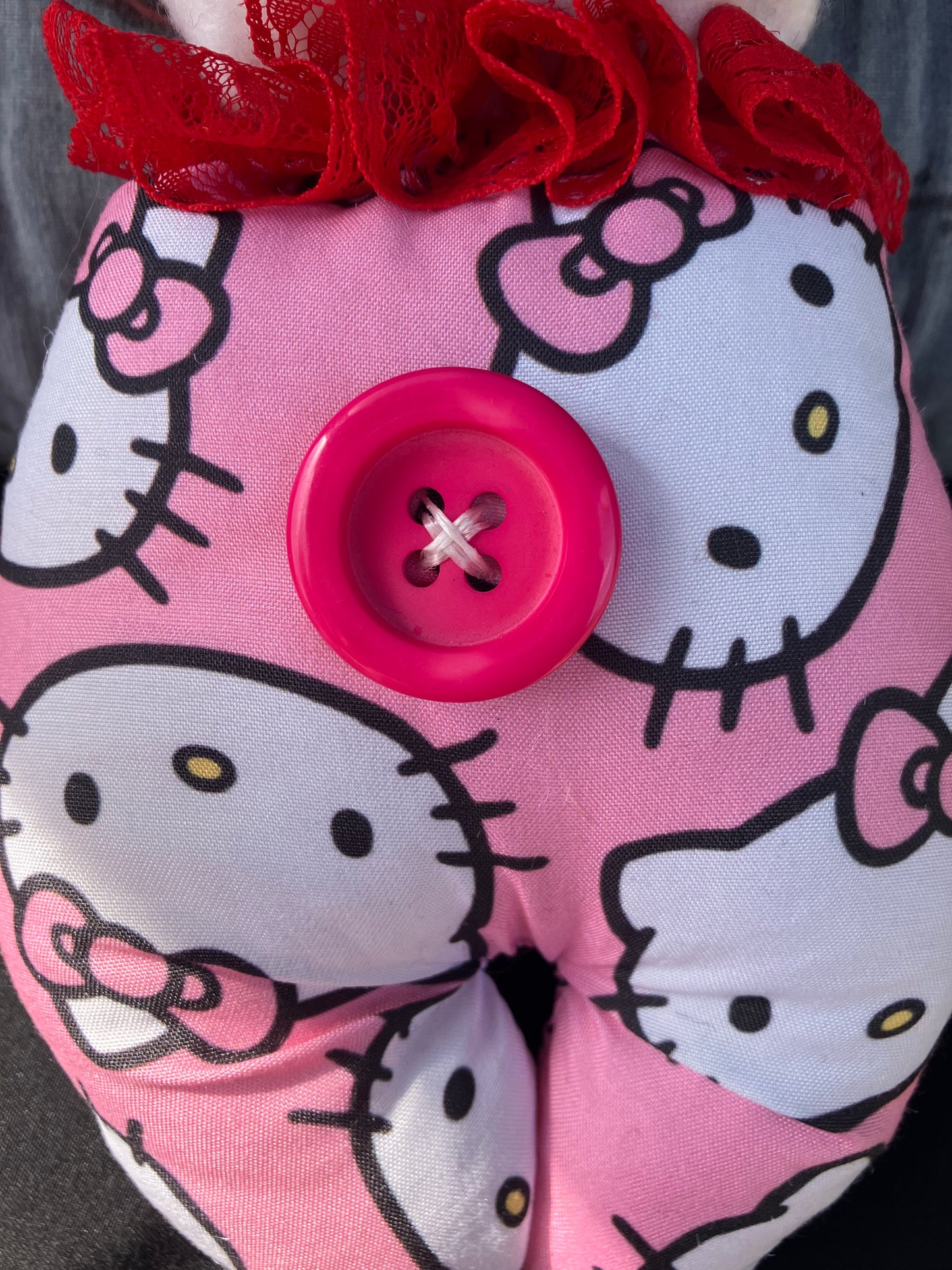Hello kitty clown doll