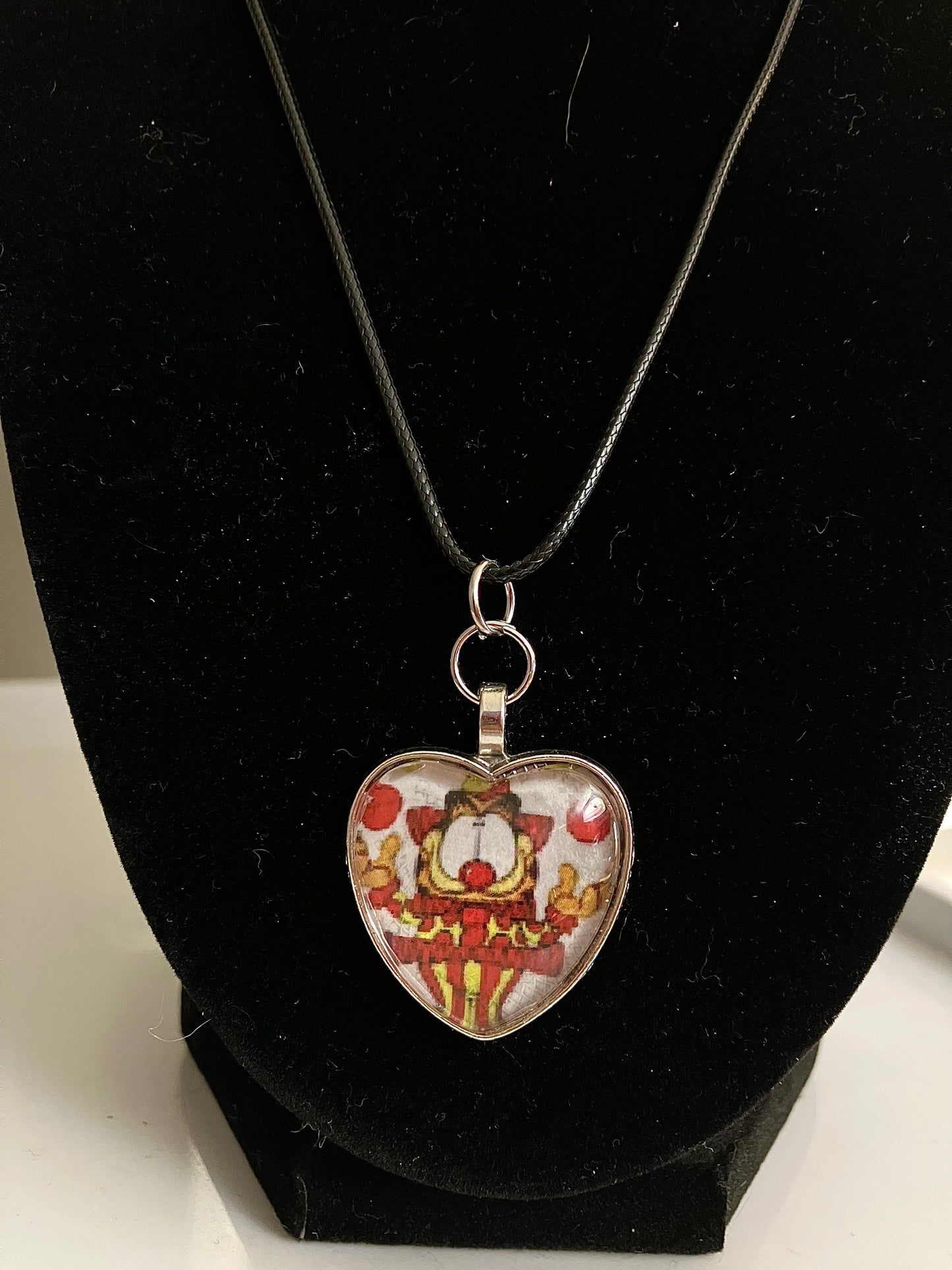 Clown Garfield necklace