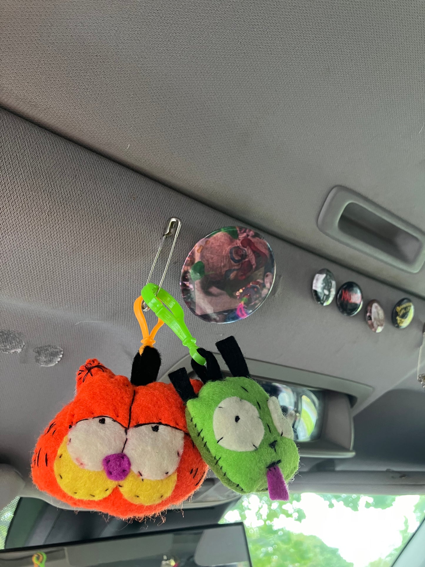Garfield keychain