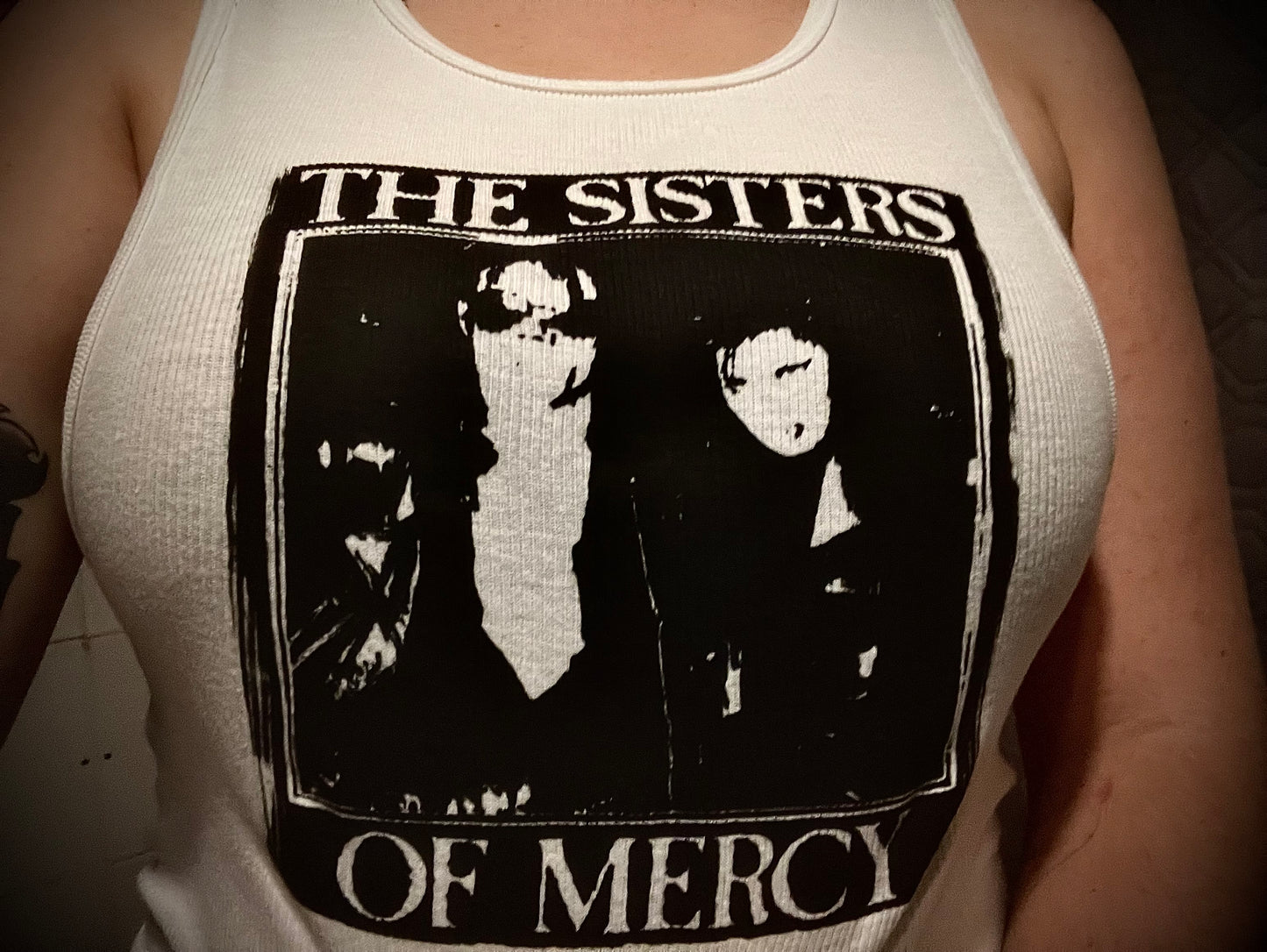 The sisters of mercy crop top