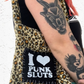 I <3 punk sluts bag
