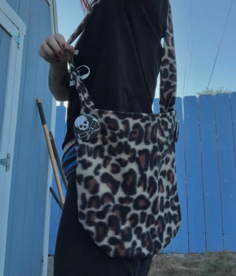 Cheetah tote