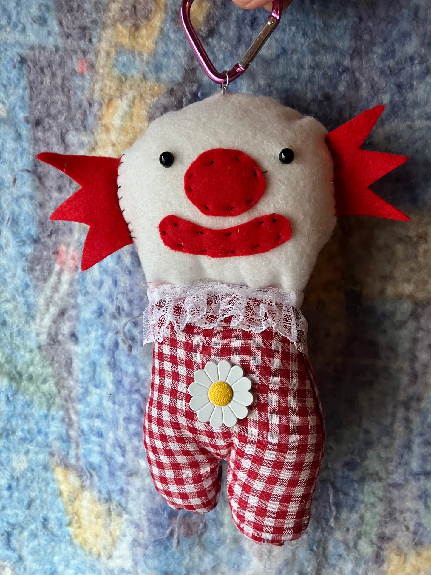 Spring clown keychains🌸