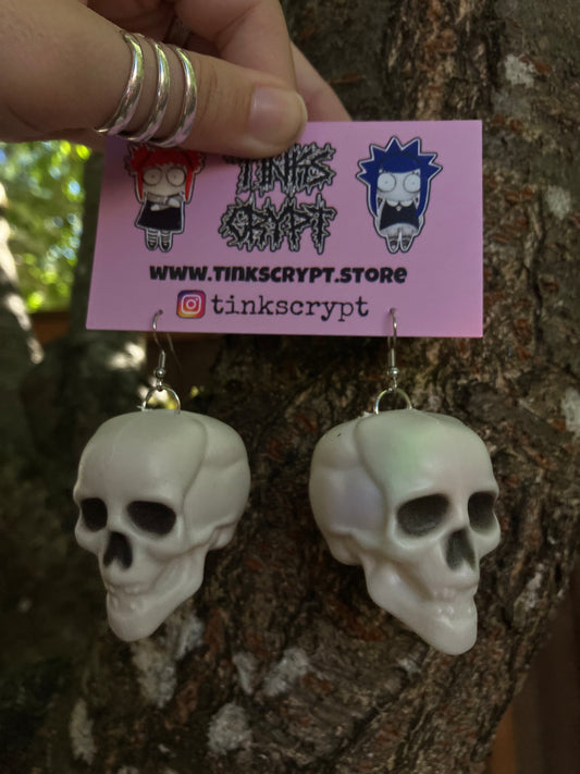 Skull earrings