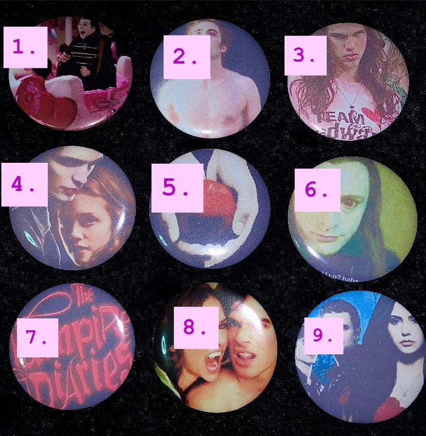 “2.25 Vampire pins