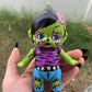 Y2K zombie kewpie keychain