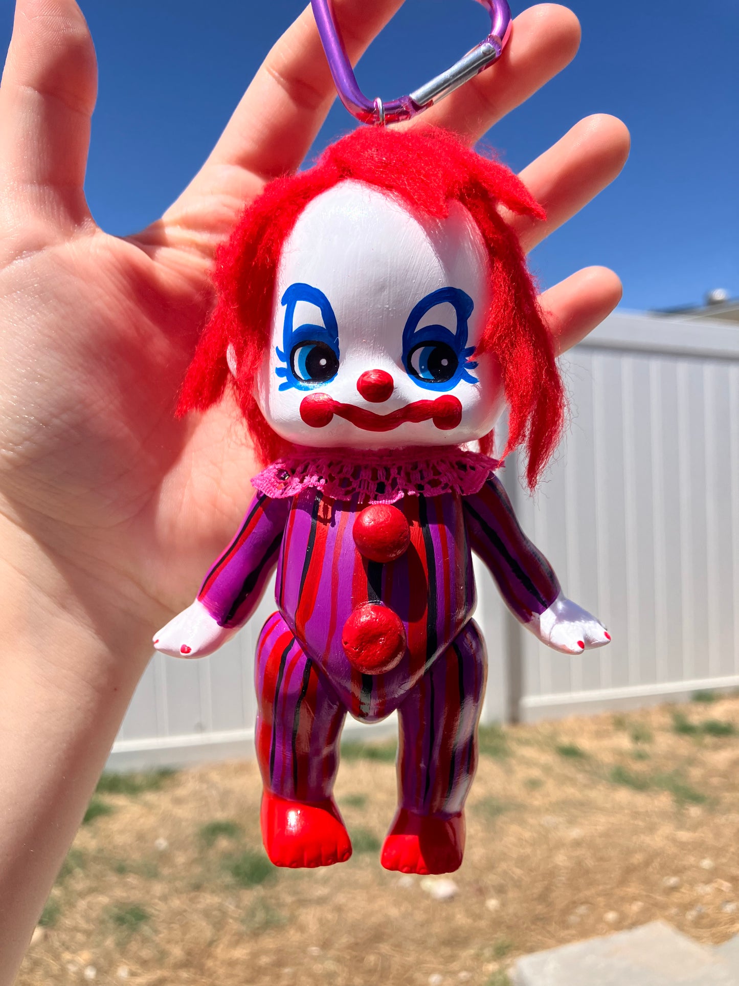 RUDY killer KLOWNZ keychain