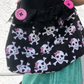 Skulls n buttons purse <3