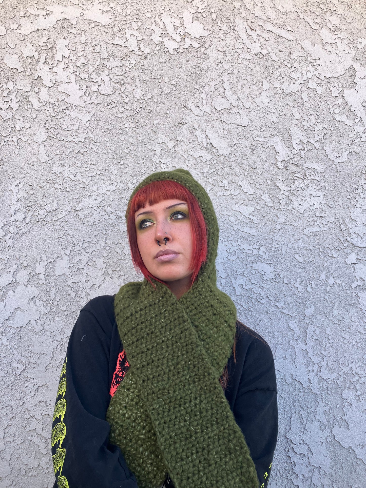 Hooded scarf