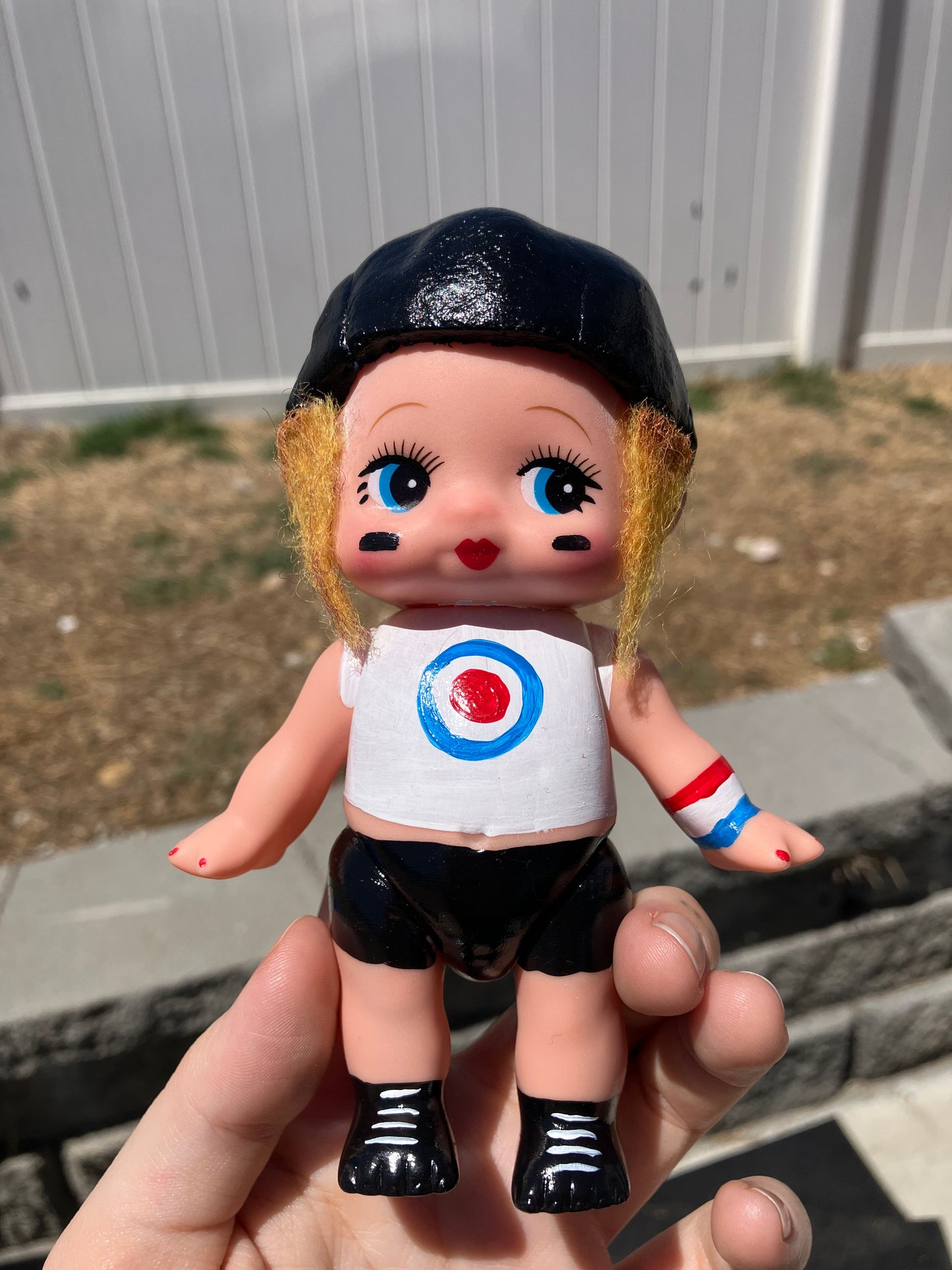 Tank girl kewpie (NOT a keychain)