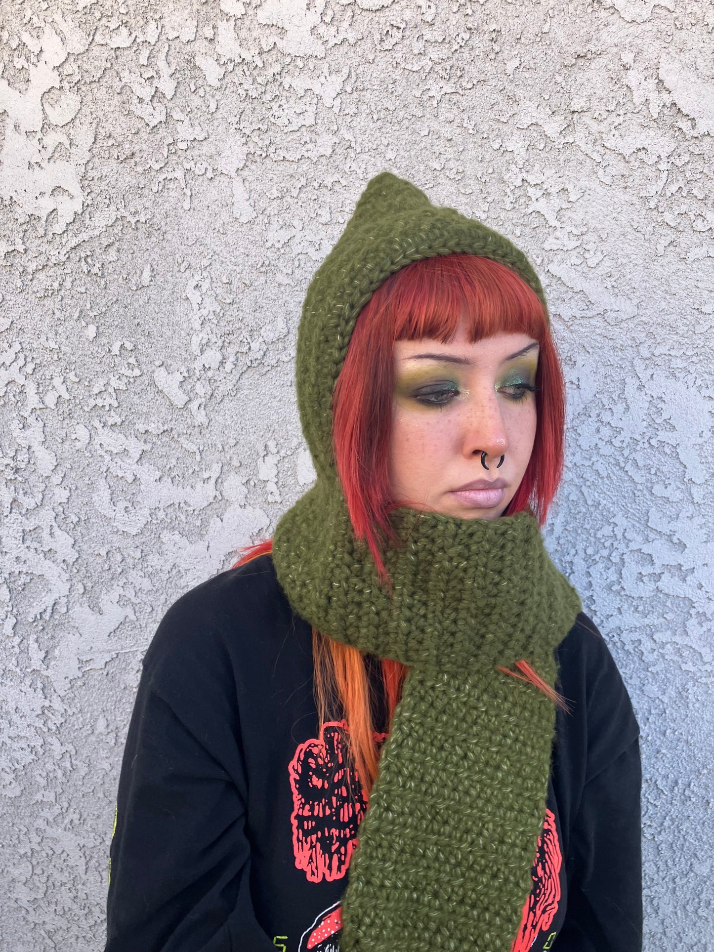 Hooded scarf