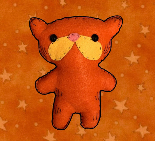Simple Garfield doll