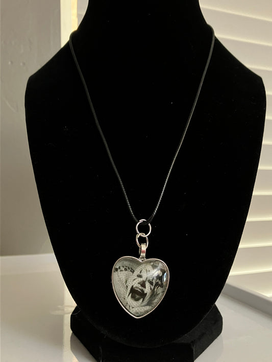 Vintage clown necklace