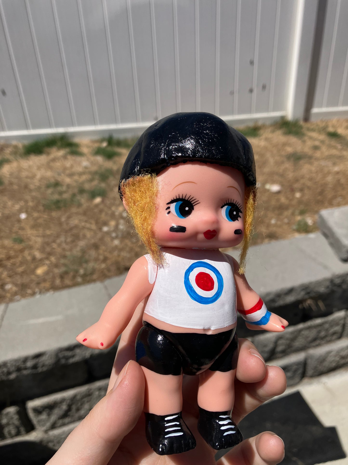 Tank girl kewpie (NOT a keychain)