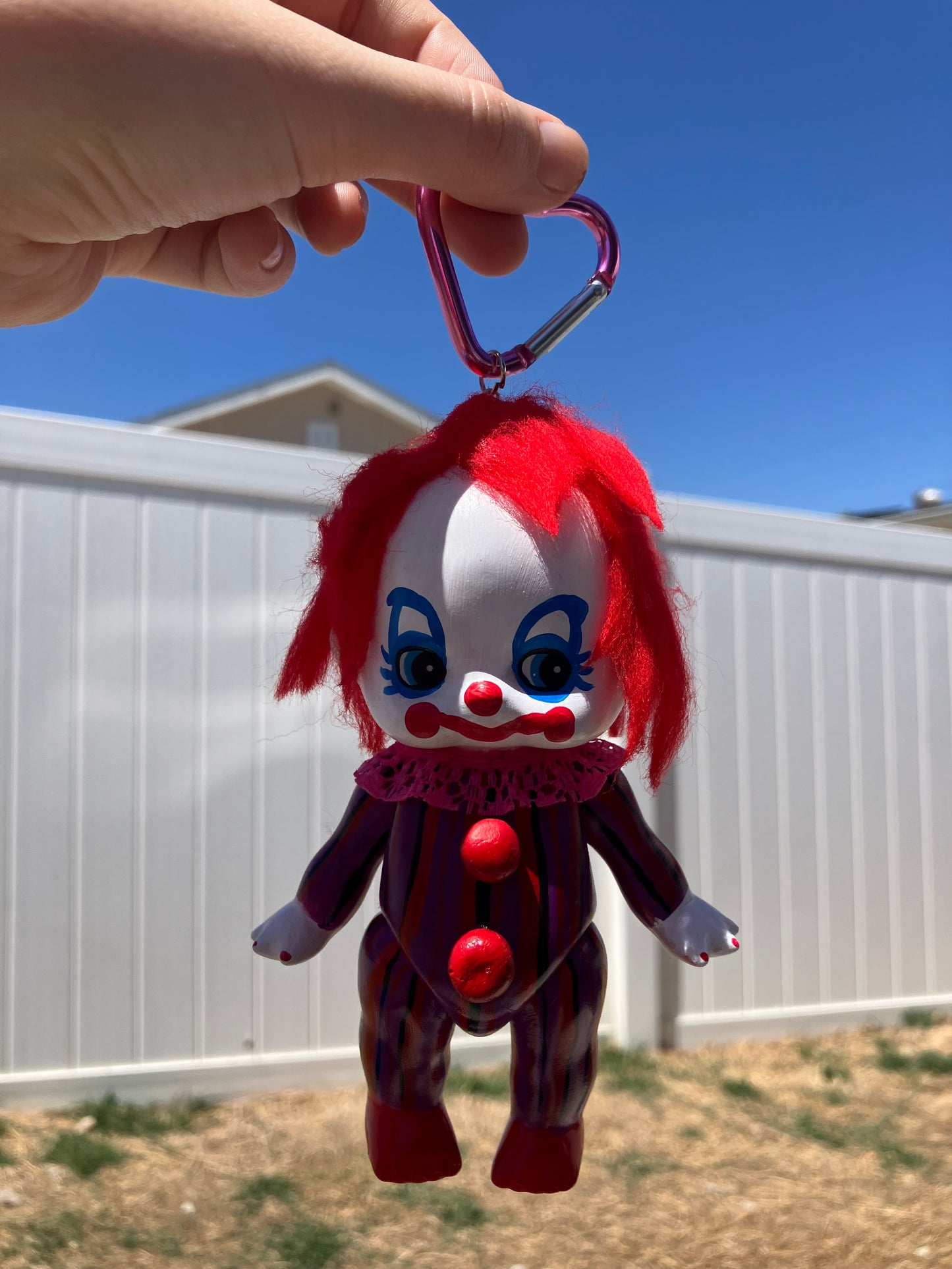 RUDY killer KLOWNZ keychain