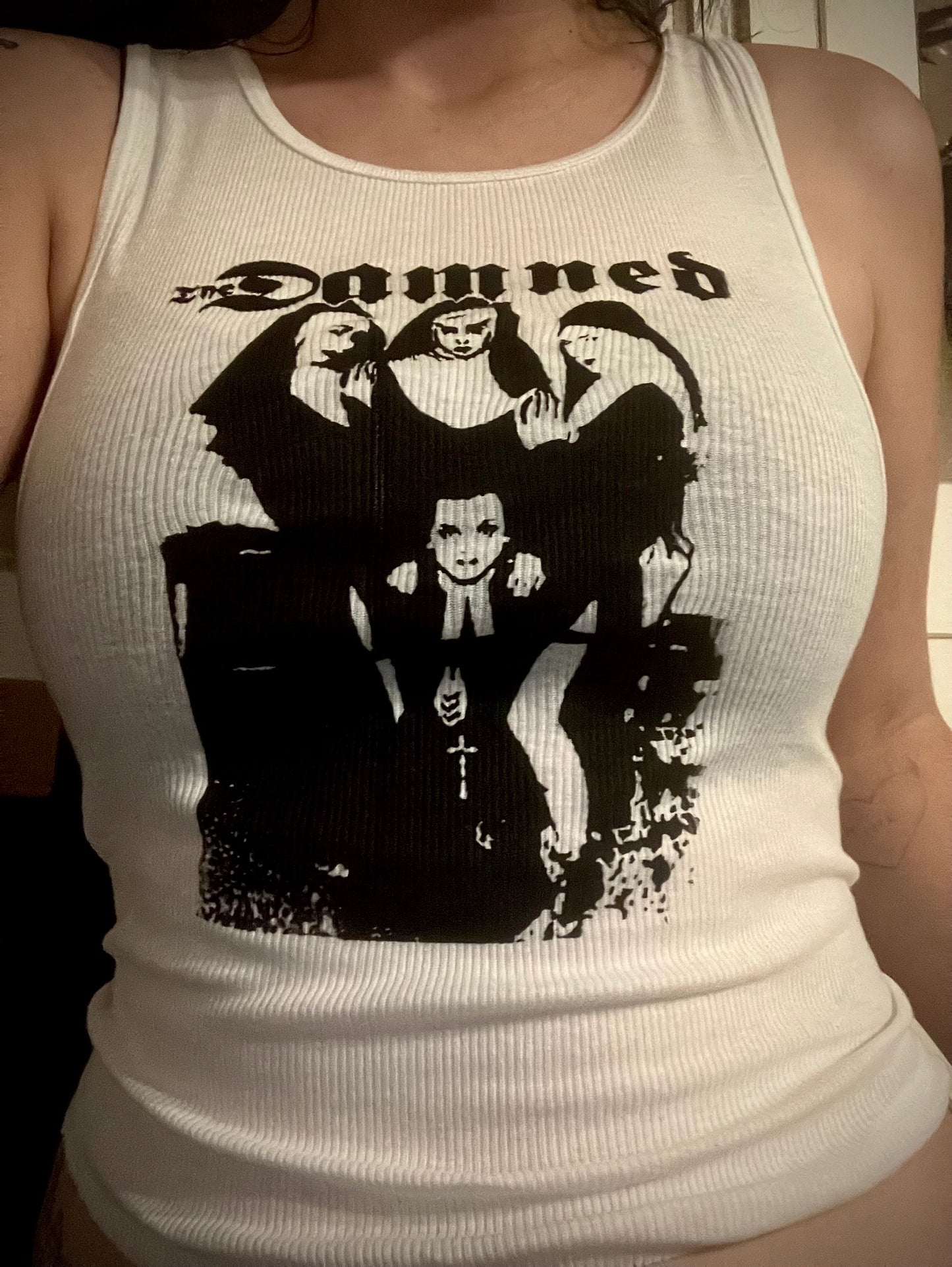 The Damned crop top