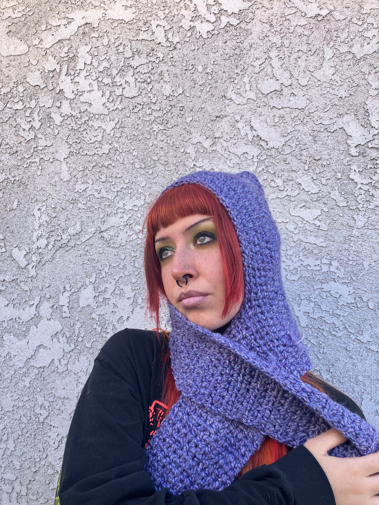 Hooded scarf