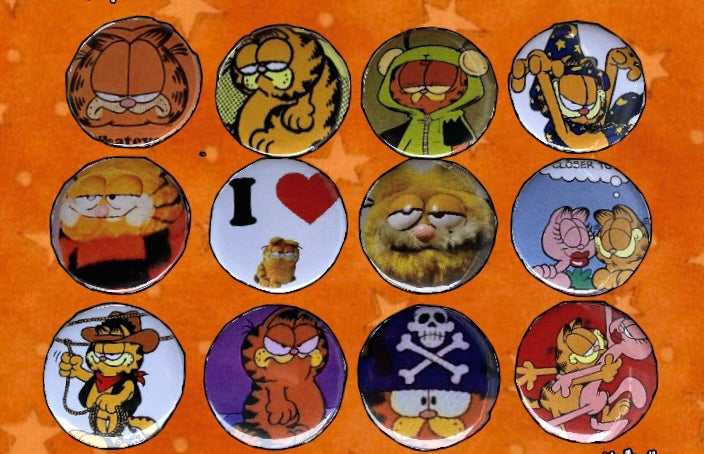 Garfield pins 2.25”