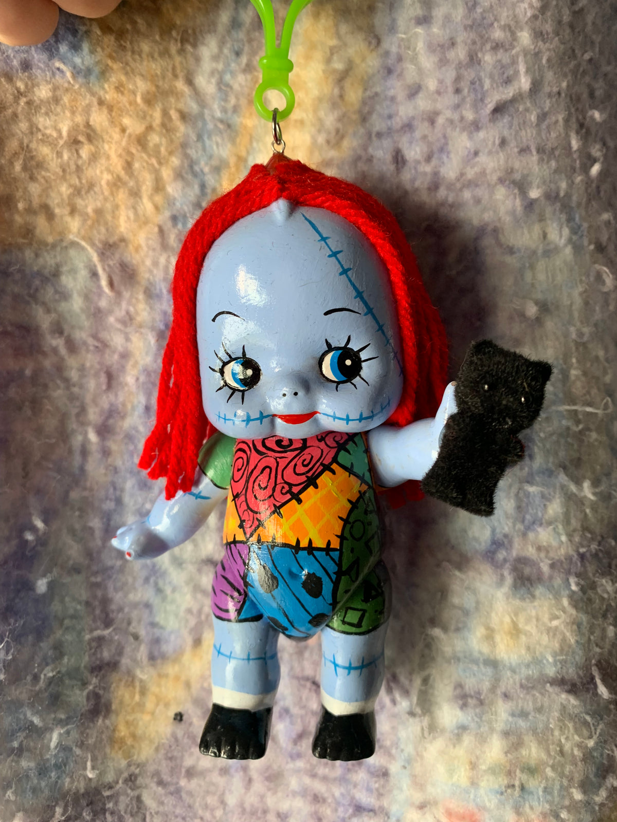 Sally kewpie keychain