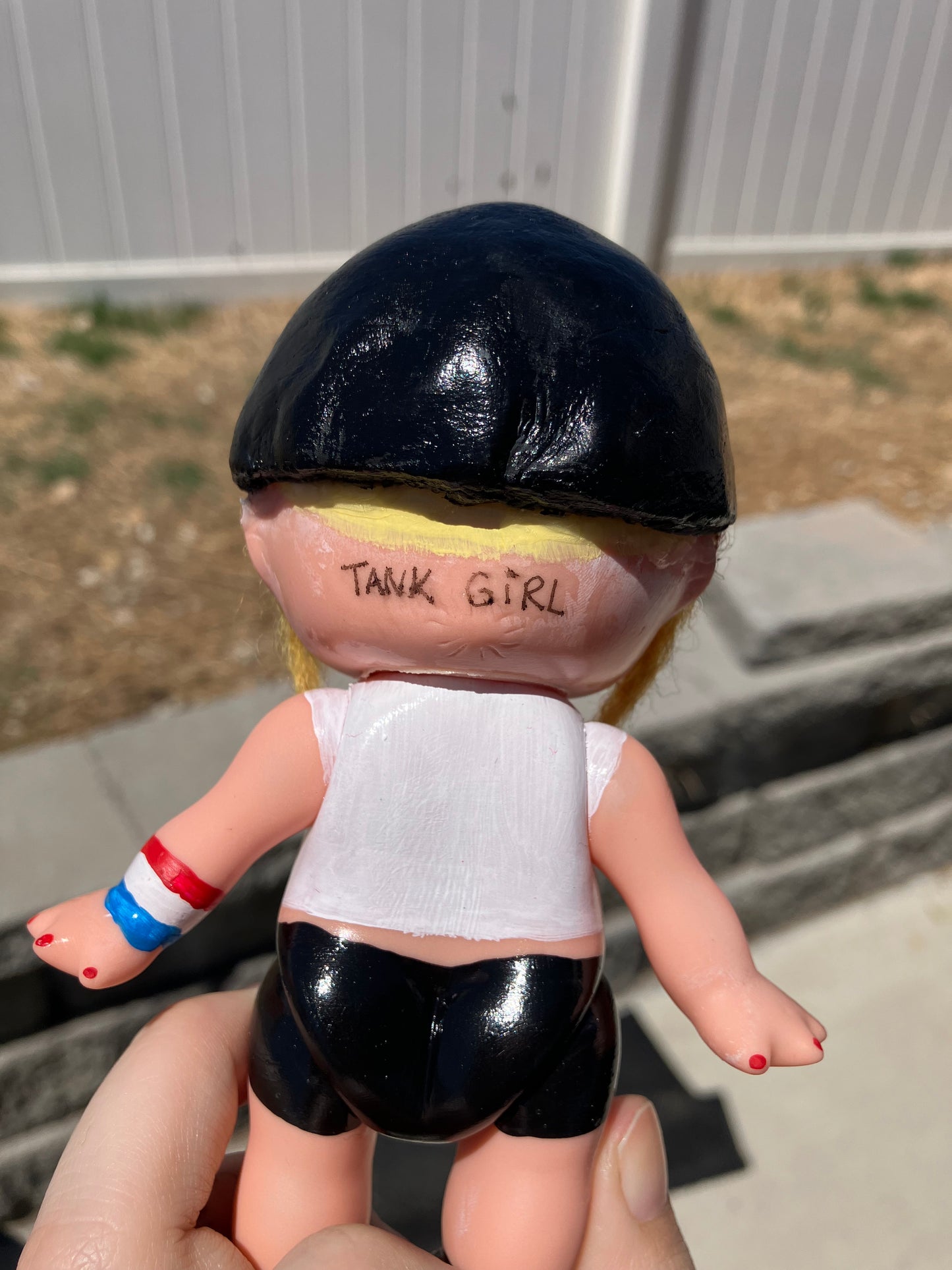 Tank girl kewpie (NOT a keychain)