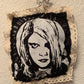 Plush patch keychain