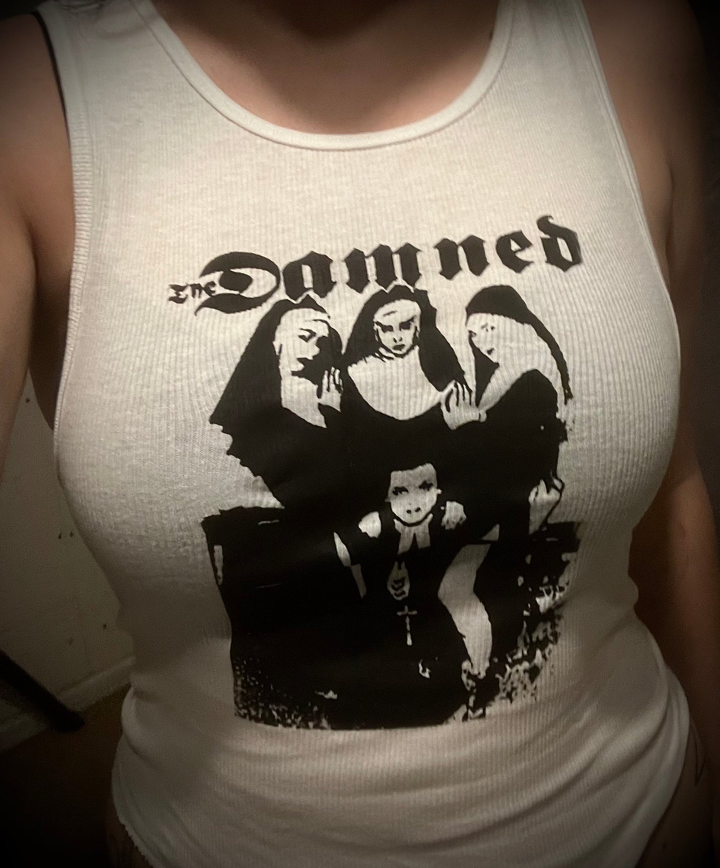 The Damned crop top