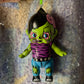 Y2K zombie kewpie keychain