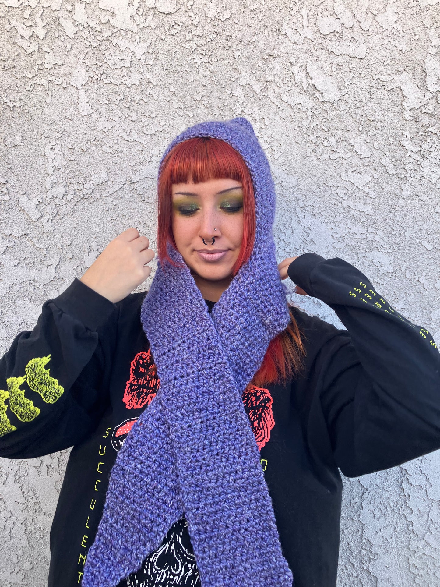Hooded scarf