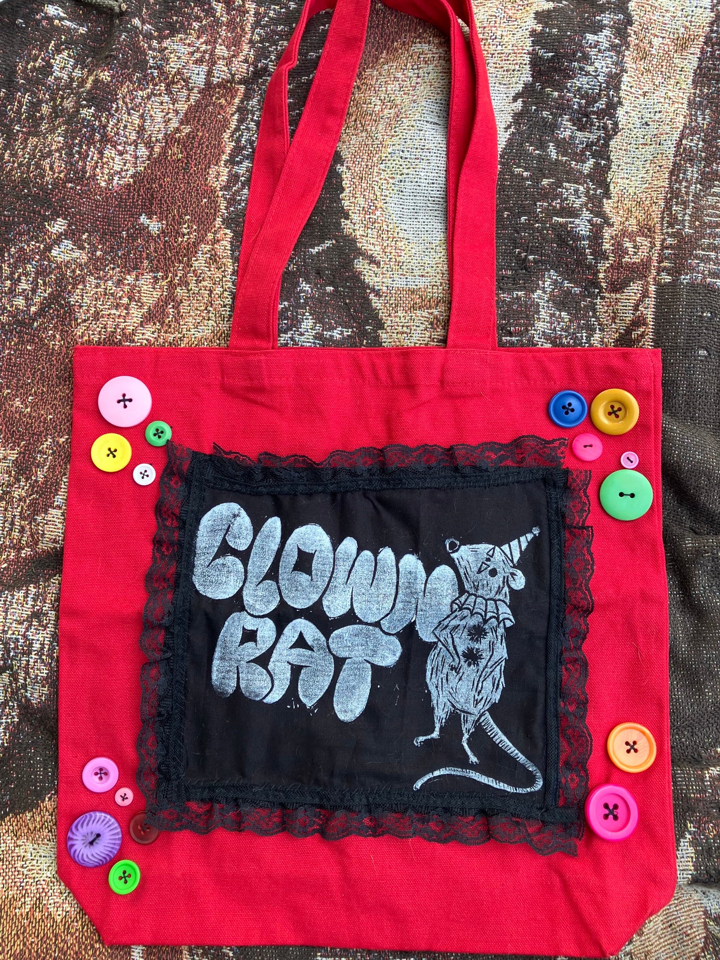Clown RAT tote