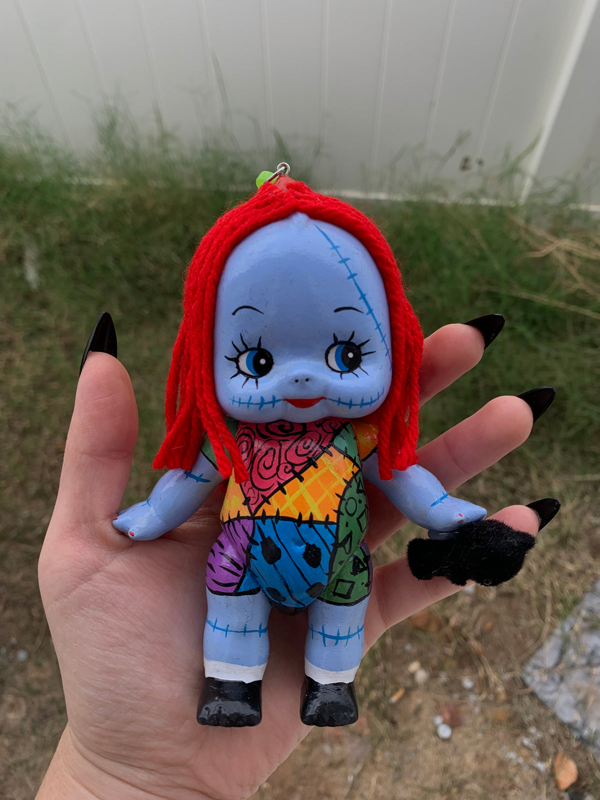 Sally kewpie keychain