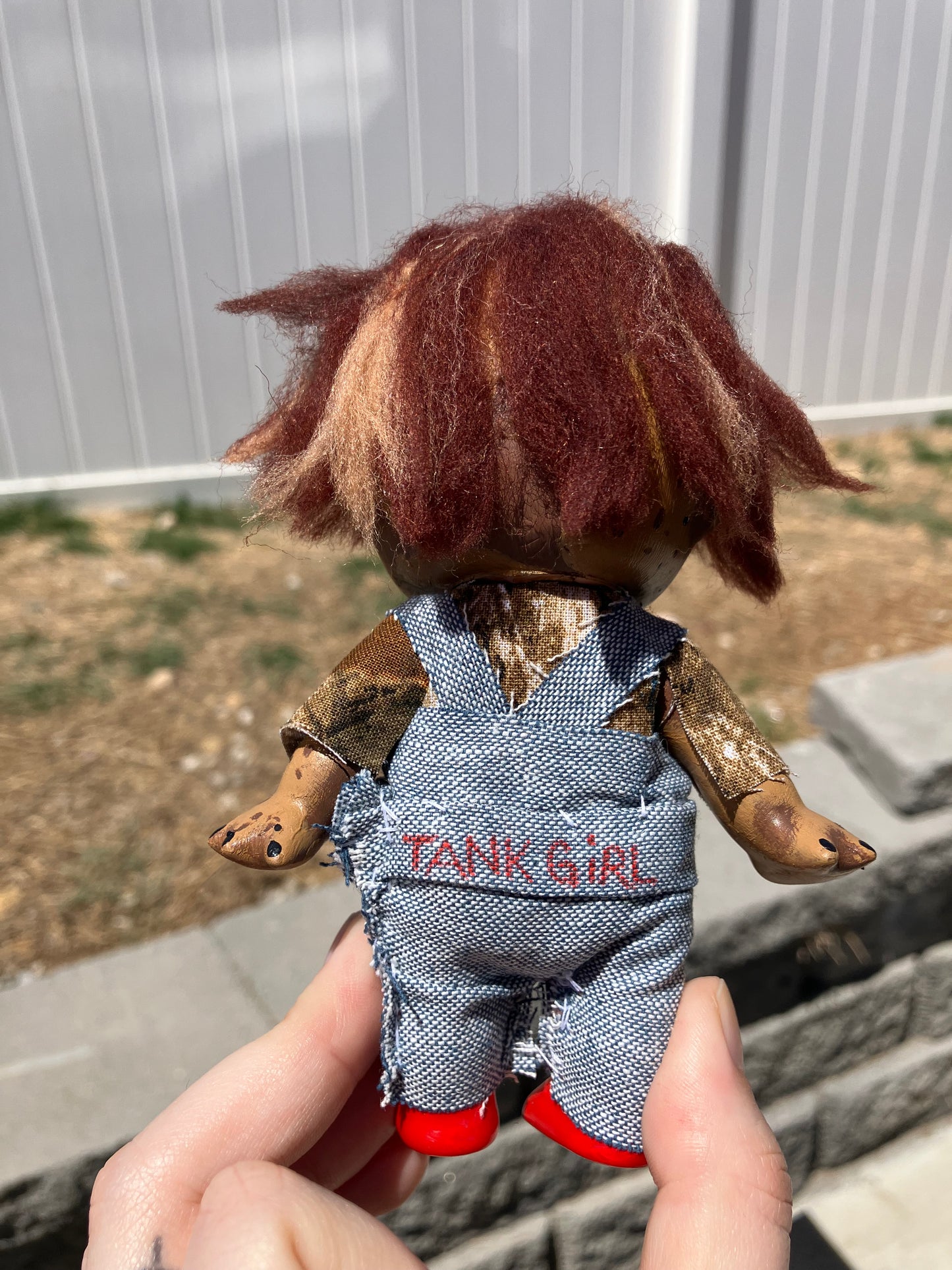 Tank girl (booga) kewpie (NOT a keychain)