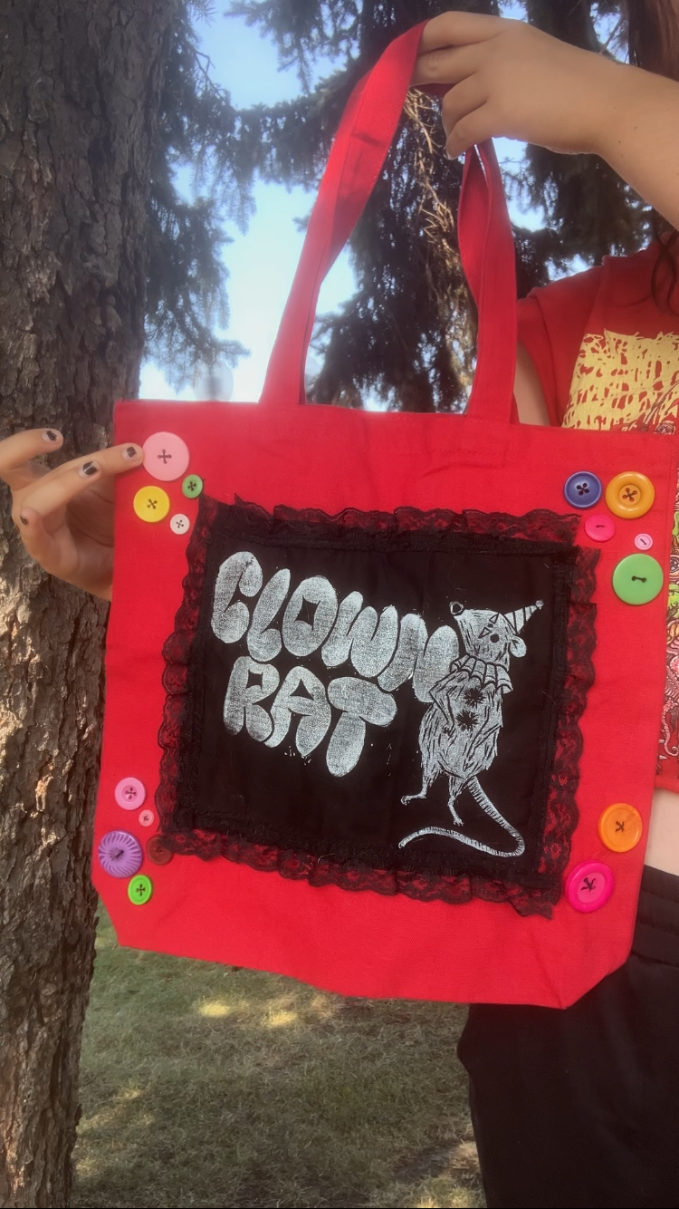 Clown RAT tote