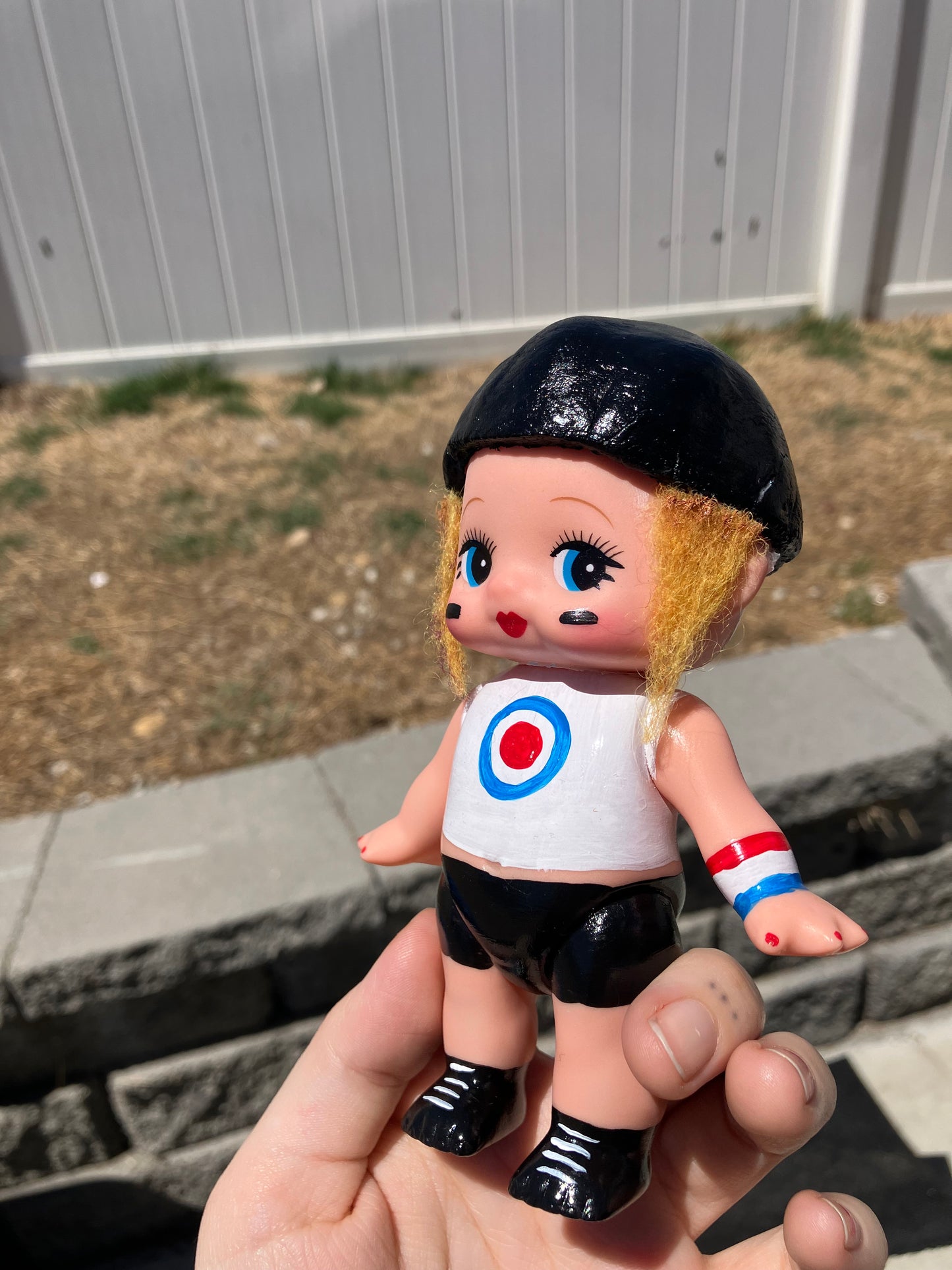 Tank girl kewpie (NOT a keychain)