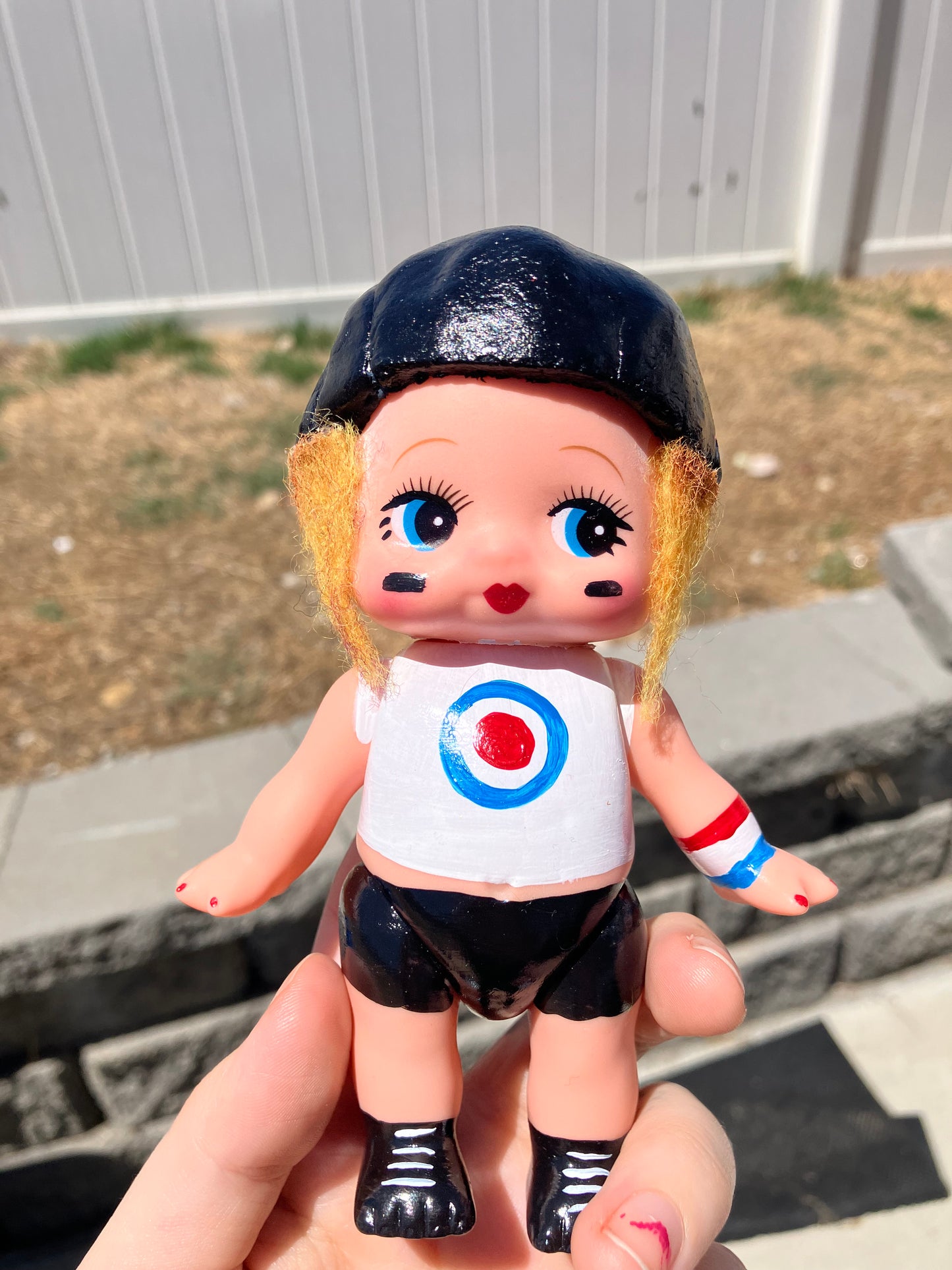 Tank girl kewpie (NOT a keychain)
