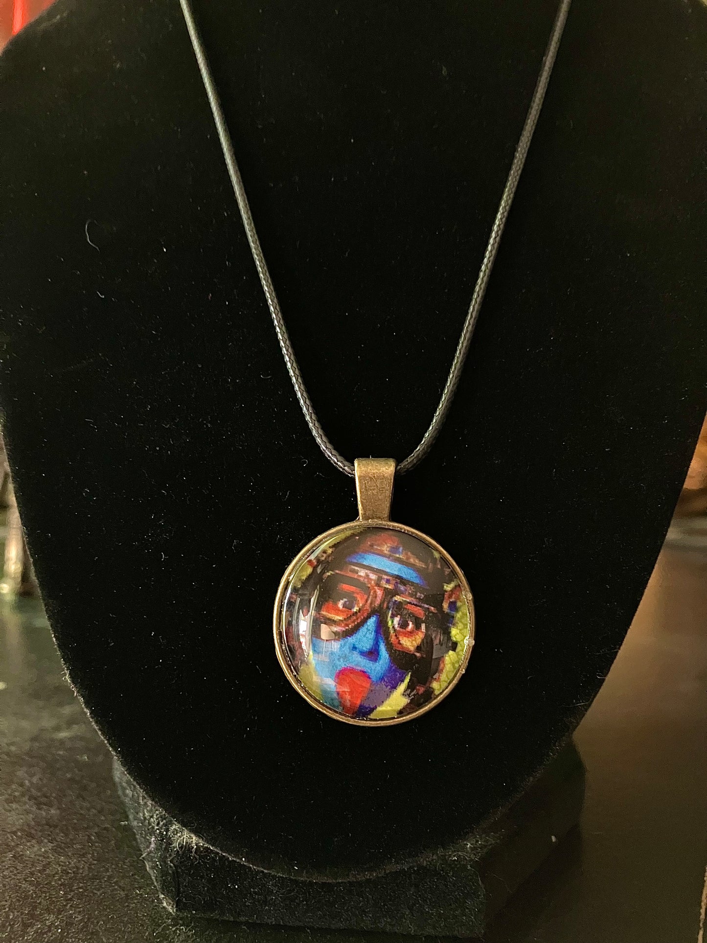 Tank girl necklace