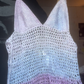 Crotchet backless top
