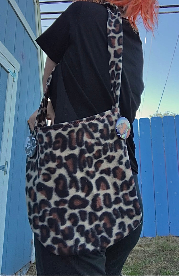 Cheetah tote